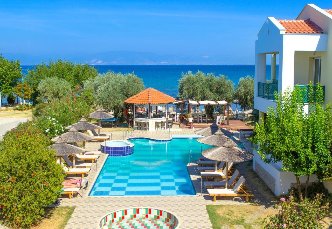 Aegean Sun Apartments Skala Rachoni  Eksteriør billede