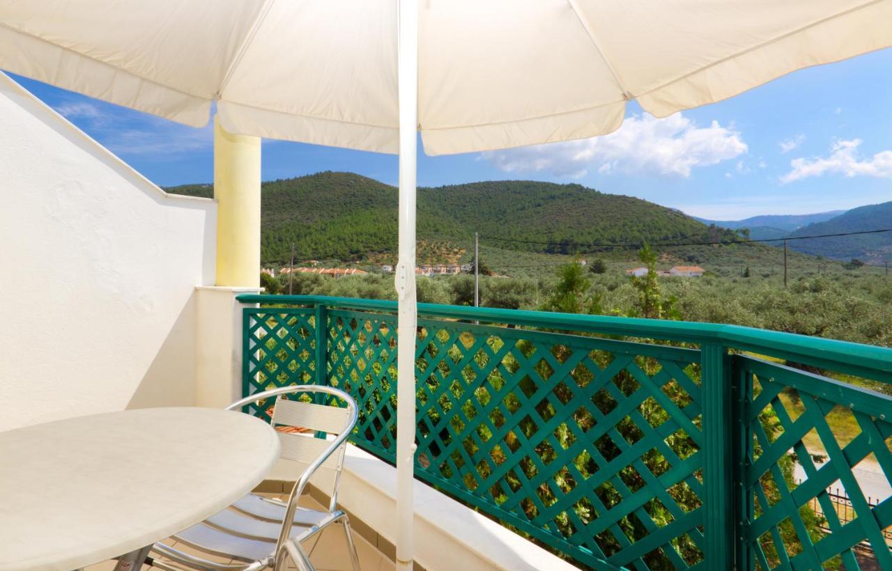 Aegean Sun Apartments Skala Rachoni  Eksteriør billede